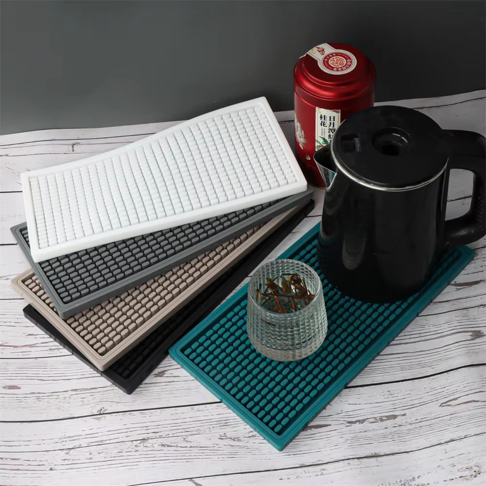 Bar Mat Rubber - Alfombrilla de silicona para barra de