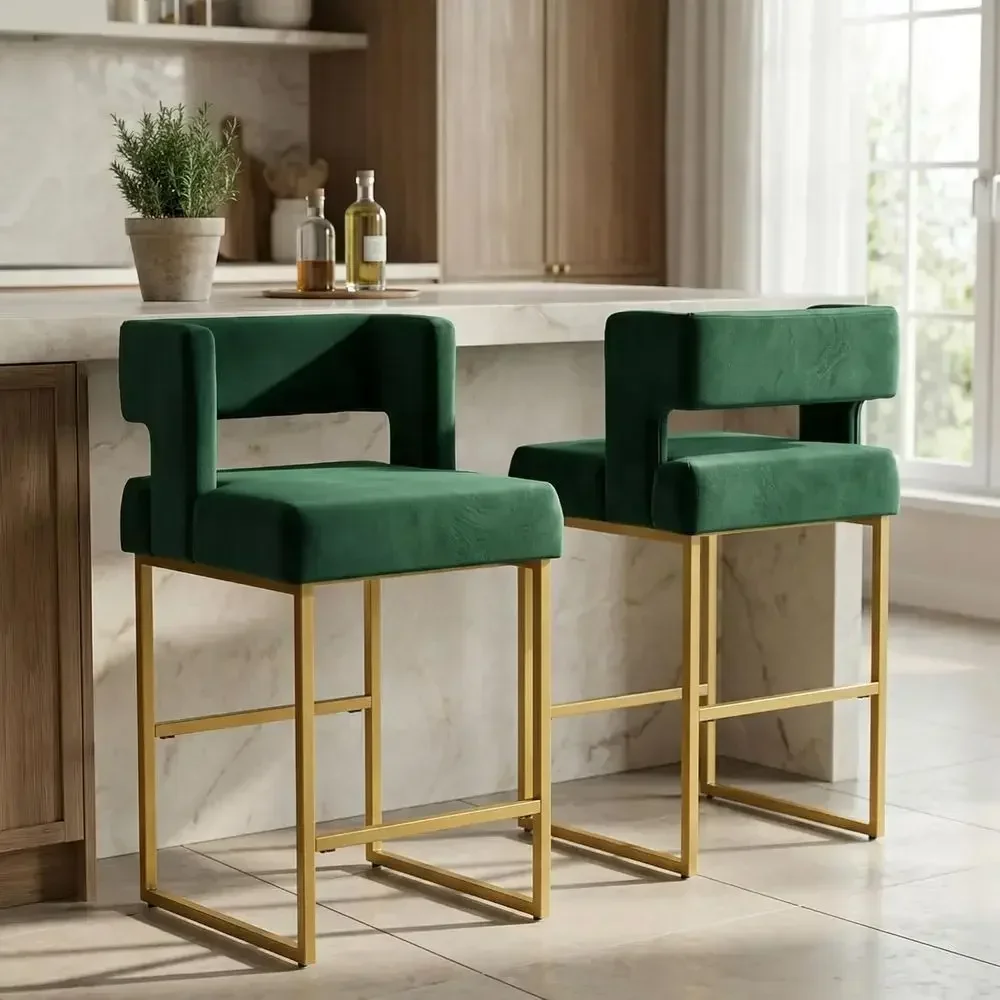 Home Bar Stools - Juego de 2 Taburetes de Bar