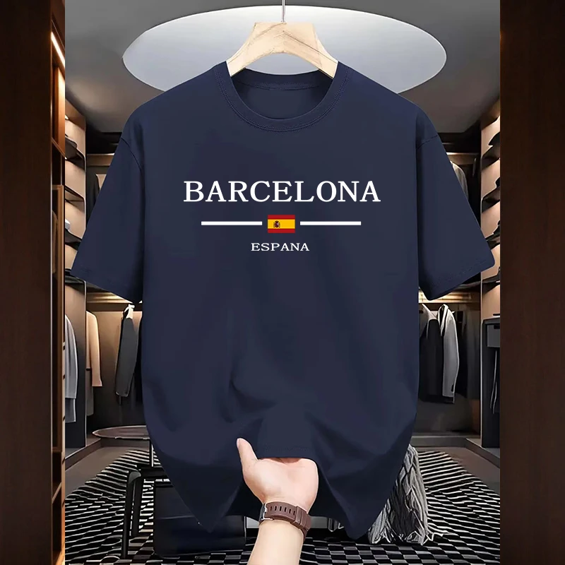 Home Barcelona - Camisetas estampadas de Barcelona para hombre,