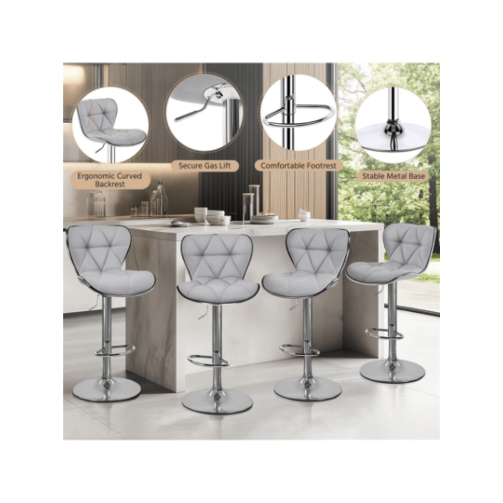 Home Bar Stools - Paquete de 2 Taburetes de Bar