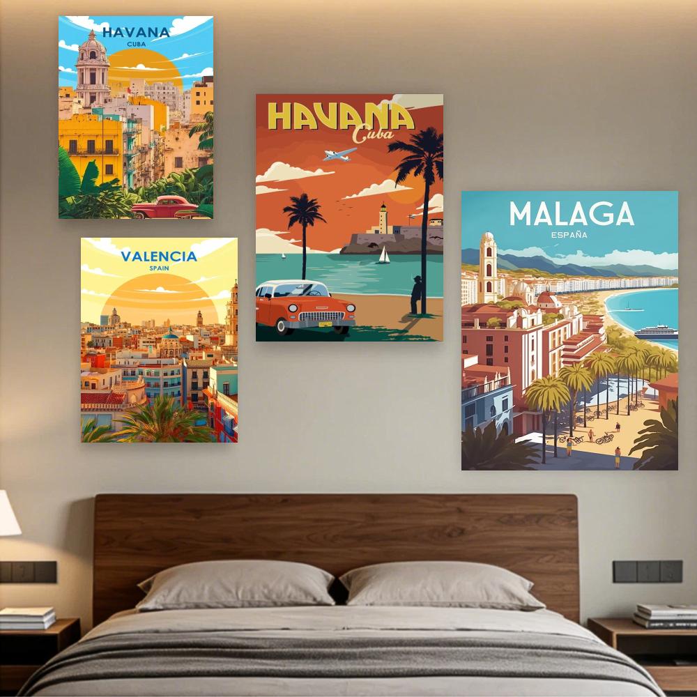 Póster de viaje de España, Par - Home Barcelona reseña y precio