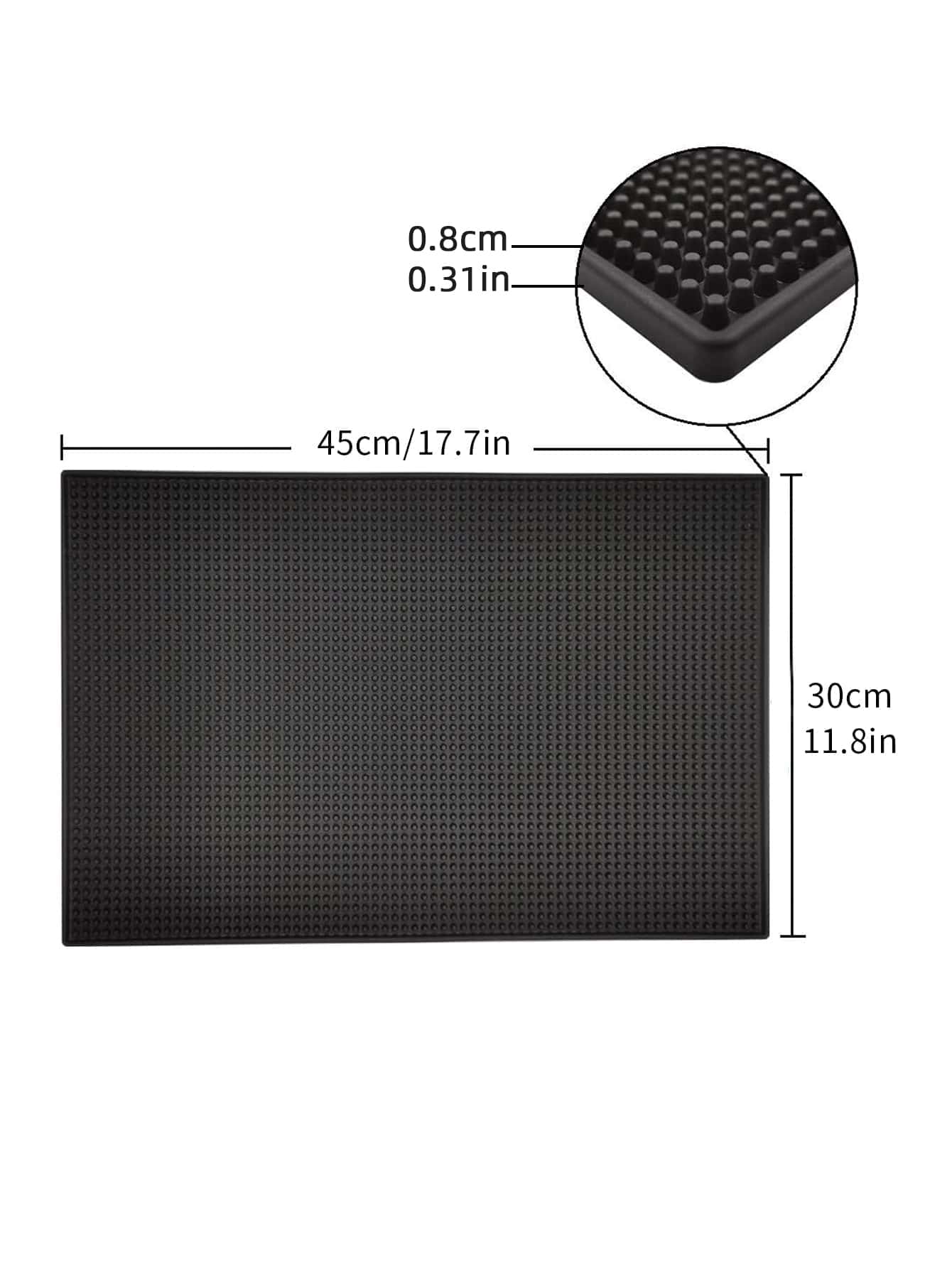 Tapete de Bar Leeseph, Tapete  - Bar Mat Rubber reseña y precio