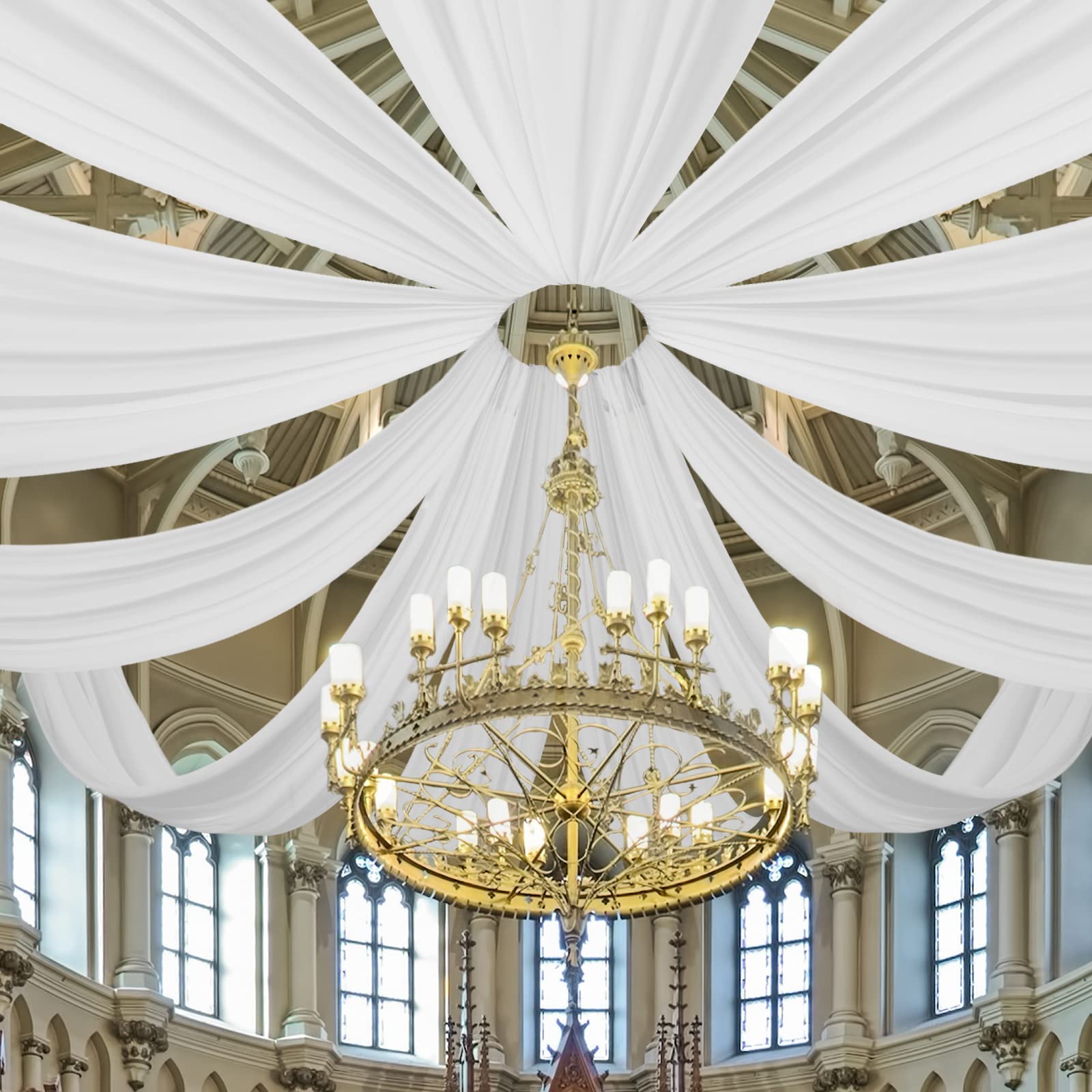 Arco de boda, cortina de techo - Home Bargains reseña y precio