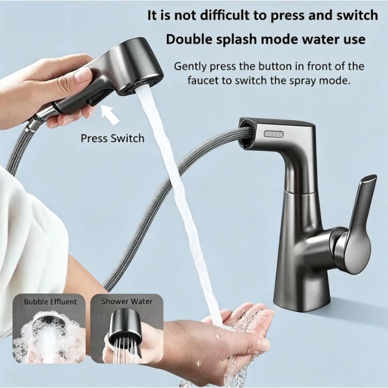 Grifo extraíble en el baño, la - Home Bar Sink reseña y precio