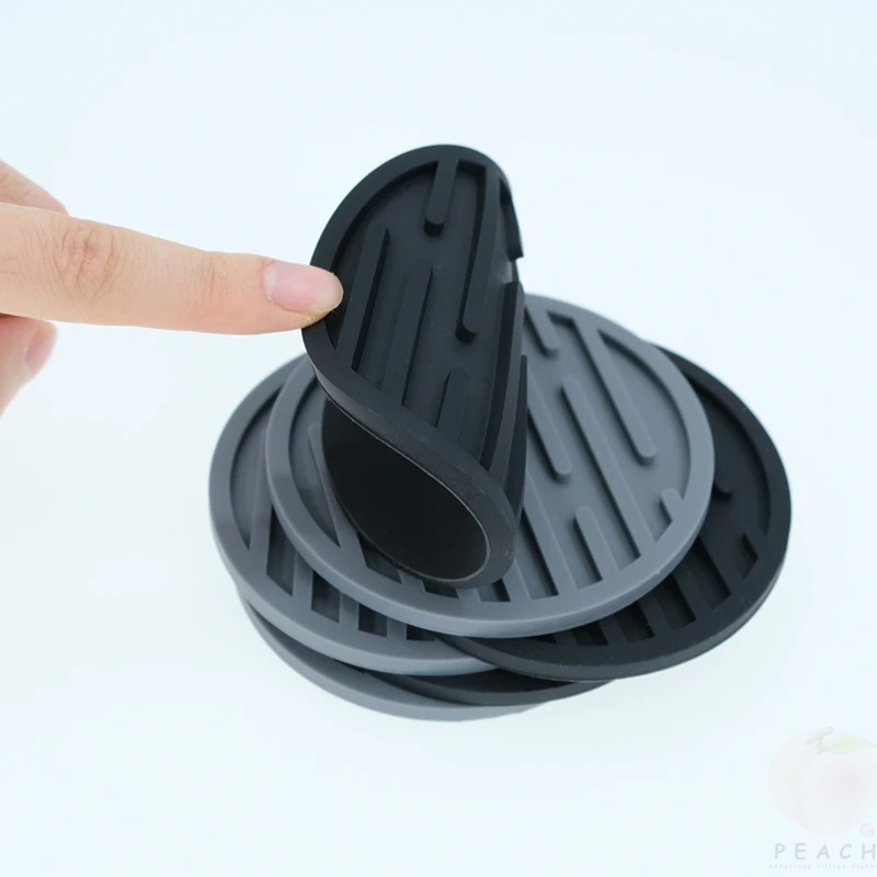 Posavasos de silicona de 10cm, - Bar Mat Rubber reseña y precio