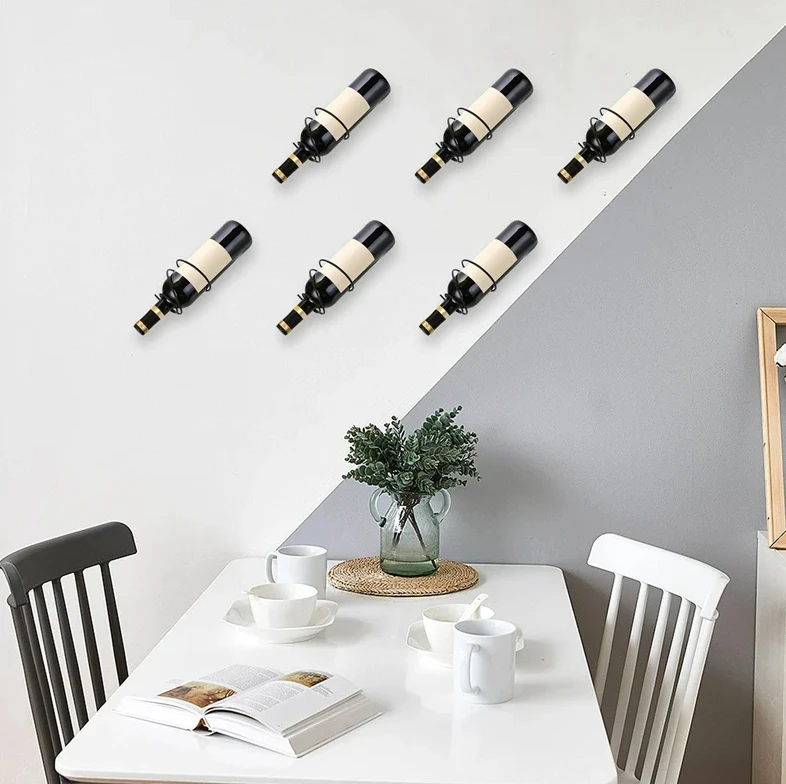 Paquete de 6 estantes para vin - Home Bar Setup reseña y precio