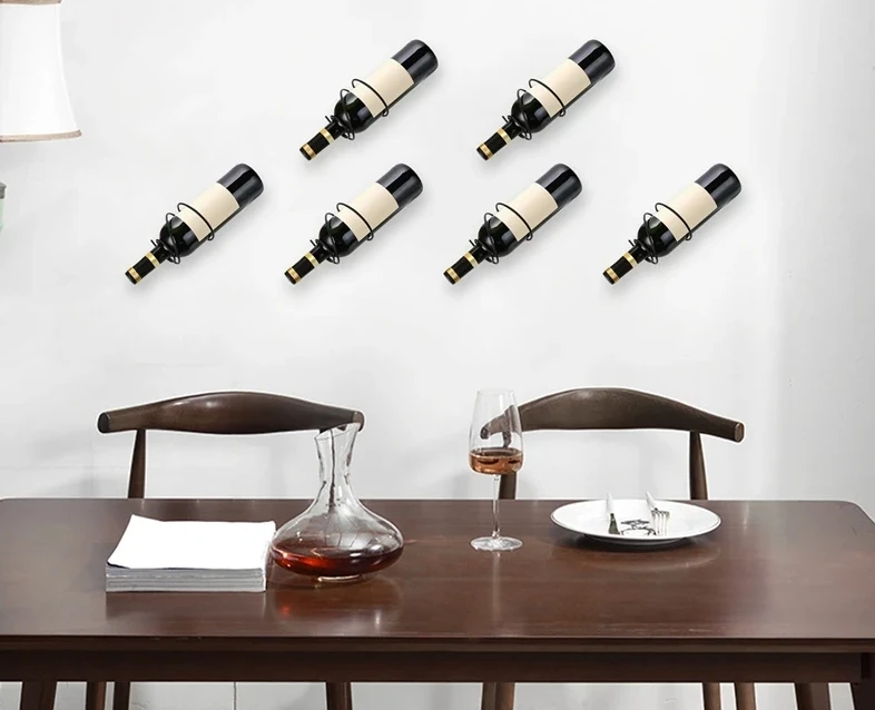 Paquete de 6 estantes para vin - Home Bar Setup reseña y precio